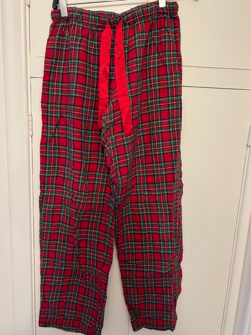 Ralph Lauren Exclusive Red Green Flannel Plaid Lounge Pants